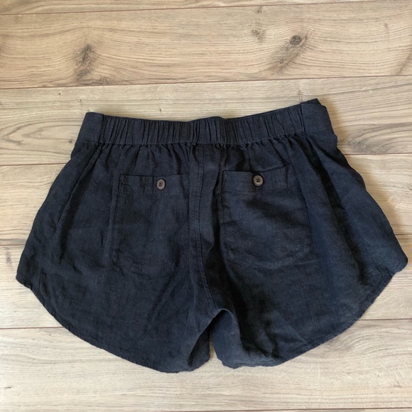 Women's Patagonia Garden Island Charcoal Gray Hemp Blend Shorts size XS - Picture 5 of 12